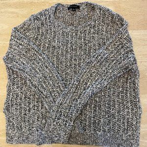Ann Taylor marbled loose weave sweater (L)